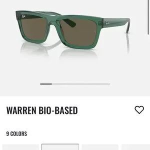 Ray-Ban NWT WARREN green Sunglasses Ray-Ban | Accessories | Rayban Nwt Warren Green Sunglasses  main image 2